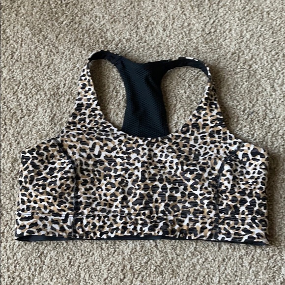 Outdoor Voices leopard doing things bra size large - Picture 2 of 5